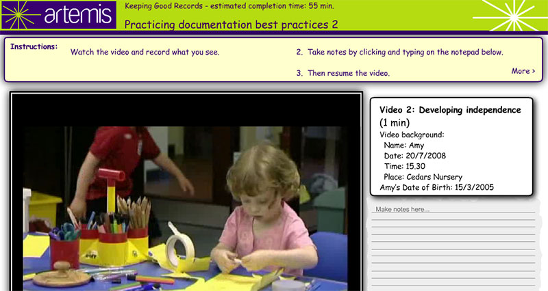 Good Record Keeping Practices Elearning Examples