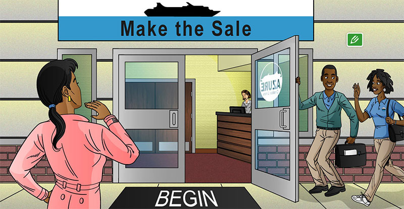 Make the Sale Elearning Example