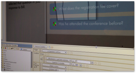 SmartBuilder authoring environment screen shot
