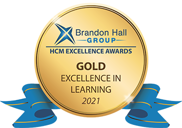 LearnX Gold Award - Elearning &Training