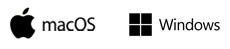 macOS-logo-windows-logo macOS logo and windows logo