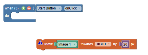 Action Blocks Snapping Together