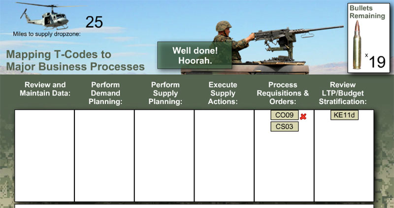 Identifying Transaction Codes Elearning Example