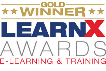 LearnX Gold Award - Elearning &Training